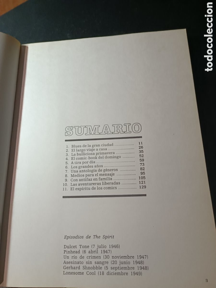 C&oacute;mics: Spirit el ESPIRITU DE LOS COMICS, CON 6 EPISODIOS DE THE SPIRIT, JAVIER COMA WILL EISNER 1981 - Foto 5