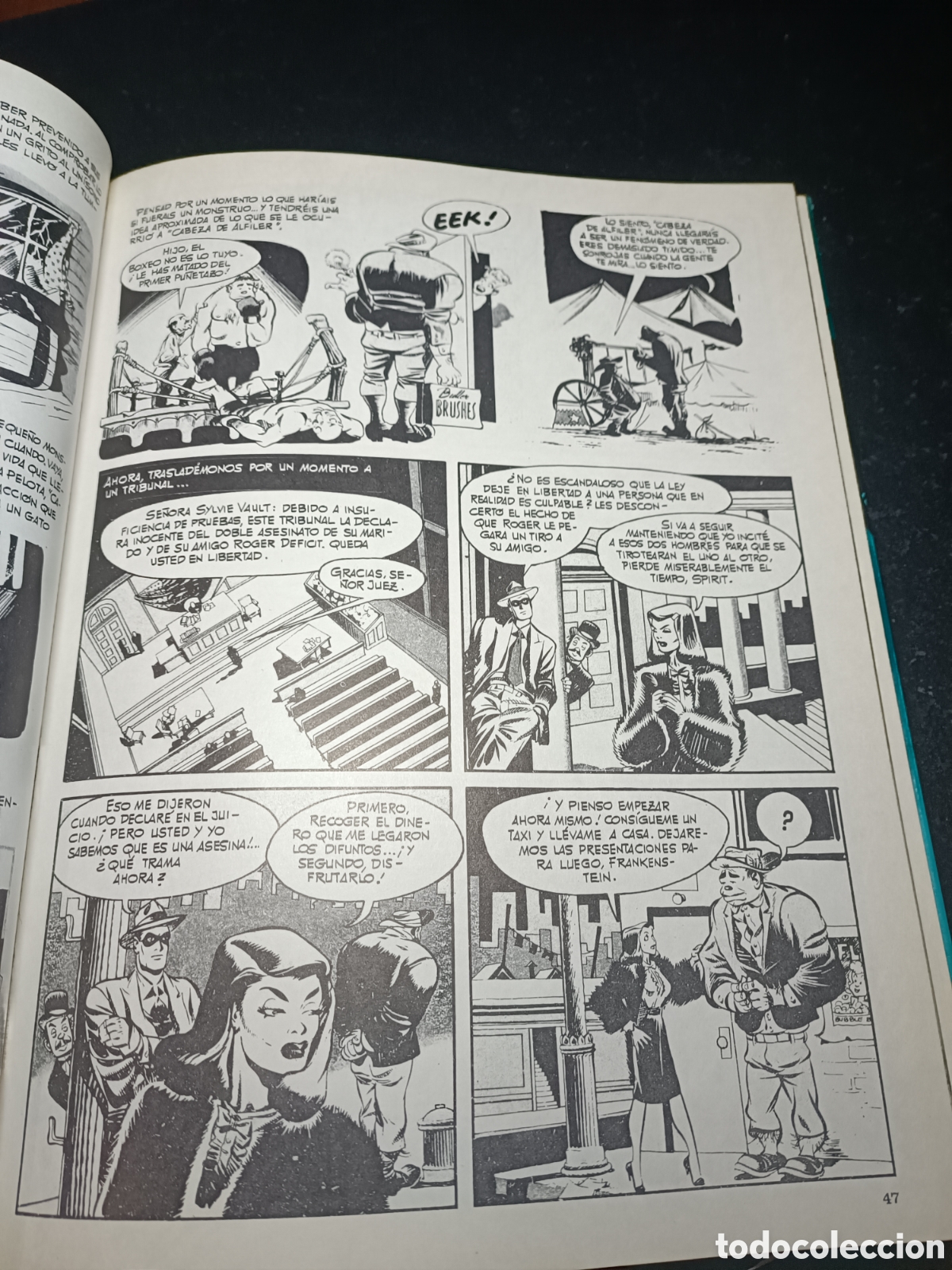 C&oacute;mics: Spirit el ESPIRITU DE LOS COMICS, CON 6 EPISODIOS DE THE SPIRIT, JAVIER COMA WILL EISNER 1981 - Foto 6