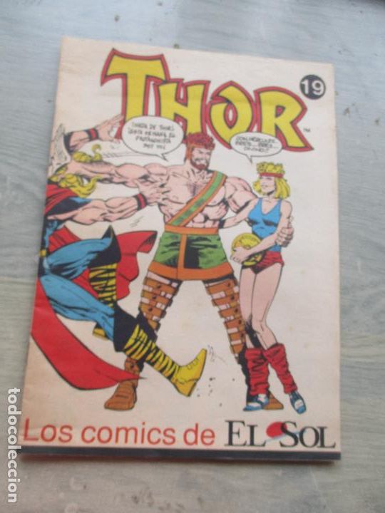 C&oacute;mics: LOS COMICS DEL SOL N&ordm;.- 19- THOR- JOSMAR - Foto 1