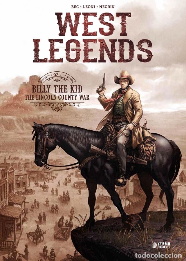 C&oacute;mics: WEST LEGENDS BILLY THE KID. YERMO. TAPA DURA.