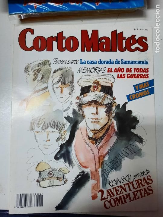 C&oacute;mics: CORTO MALT&Eacute;S N&ordm; 3,6,7,8,10 Y 11 (LOTE) - Foto 3