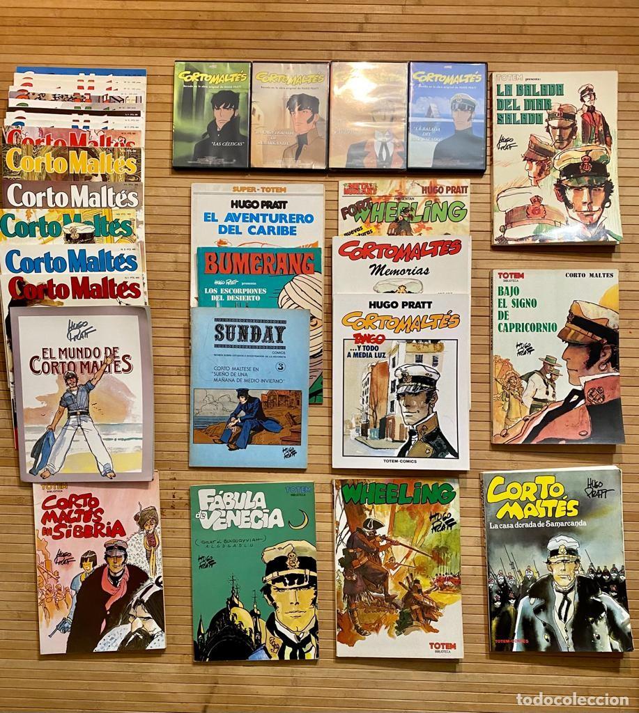 C&oacute;mics: CORTO MALTES COMICS Y PEL&Iacute;CULAS Y OTRAS OBRAS DE HUGO PRATT - Foto 1