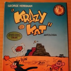 Cómics: KRAZY KAT - GEORGE HERRIMAN - ANTOLOGÍA - EDICIONES ESEUVE - AÑO 1990 - PERFECTO ESTADO