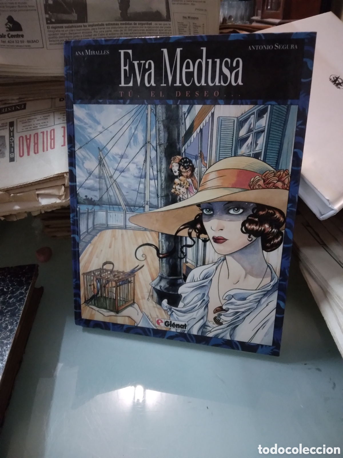 Comics: Ana Miralles, Antonio Segura, Eva Medusa, Tu el deseo, tomo 2, Glenat