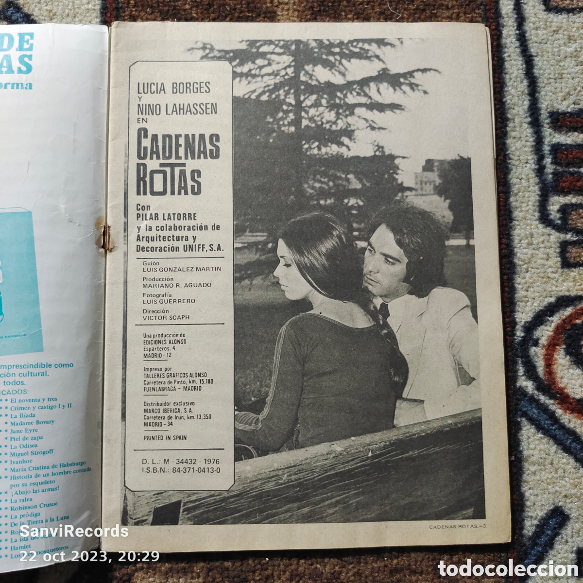 C&oacute;mics: COLECCI&Oacute;N HORTENSIA N&deg; ??: CADENAS ROTAS (ED. ALONSO) - Foto 2