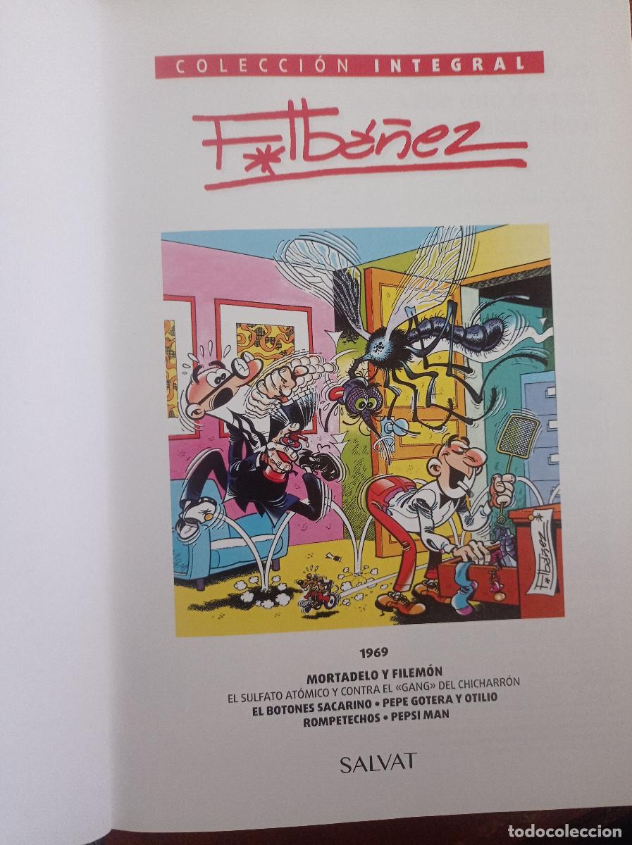 C&oacute;mics: Integral Ib&aacute;&ntilde;ez Francisco Ib&aacute;&ntilde;ez 1969 salvat - Foto 2