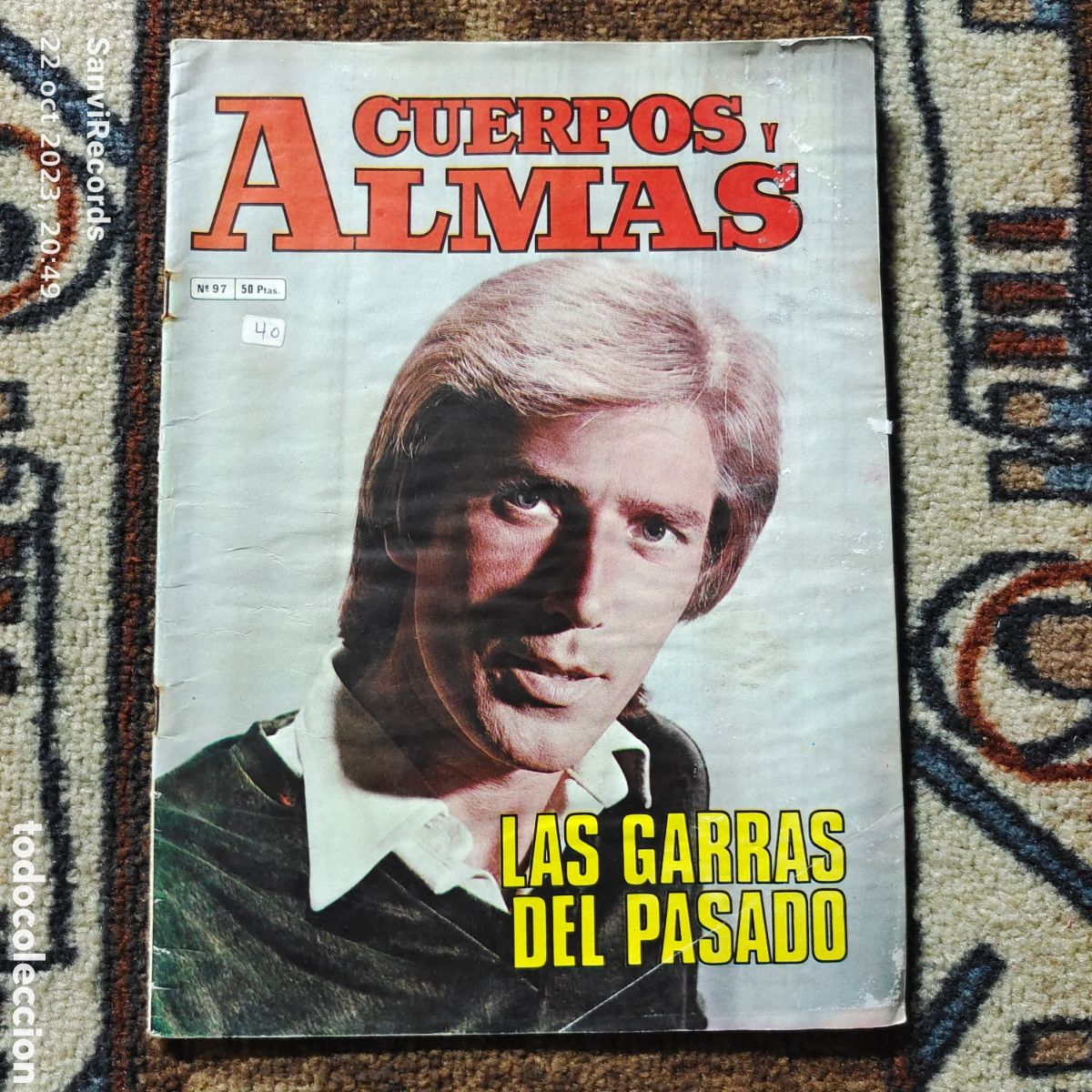 C&oacute;mics: CUERPOS Y ALMAS N&deg; 97: LAS GARRAS DEL PASADO (ED. ALONSO) - Foto 1