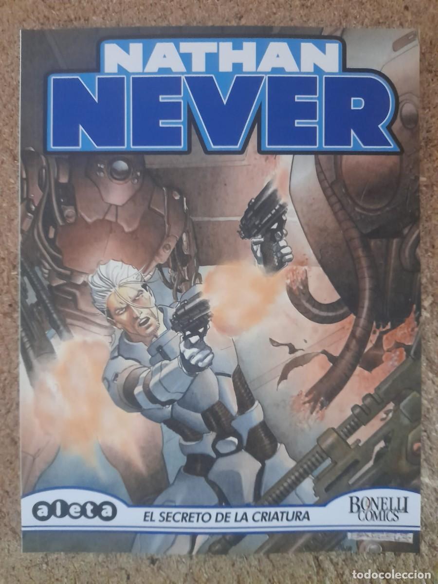 C&oacute;mics: Nathan Never 34.El Secreto De La Criatura.Bonelli.Aleta - Foto 1