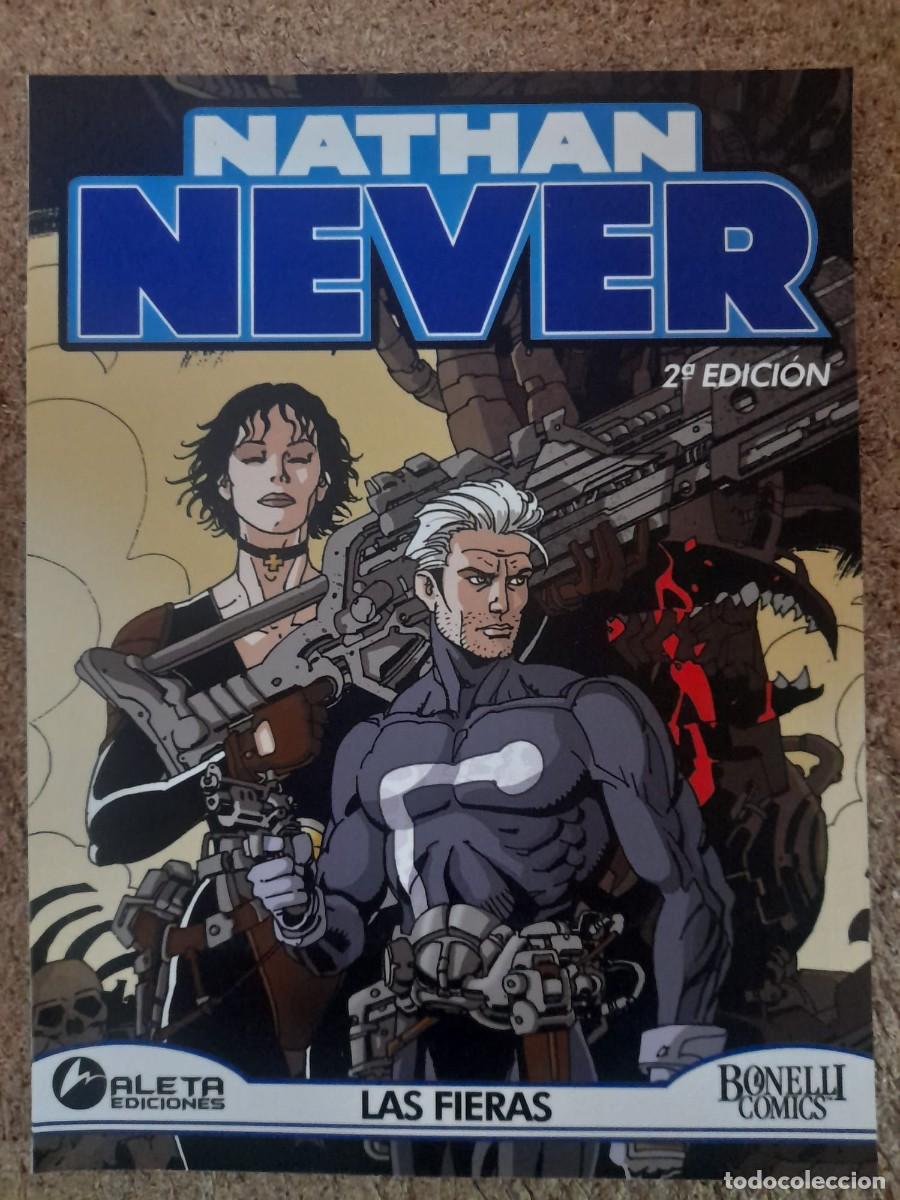 C&oacute;mics: Nathan Never 1.Las Fieras.2&ordf; Edicion.Bonelli.Aleta