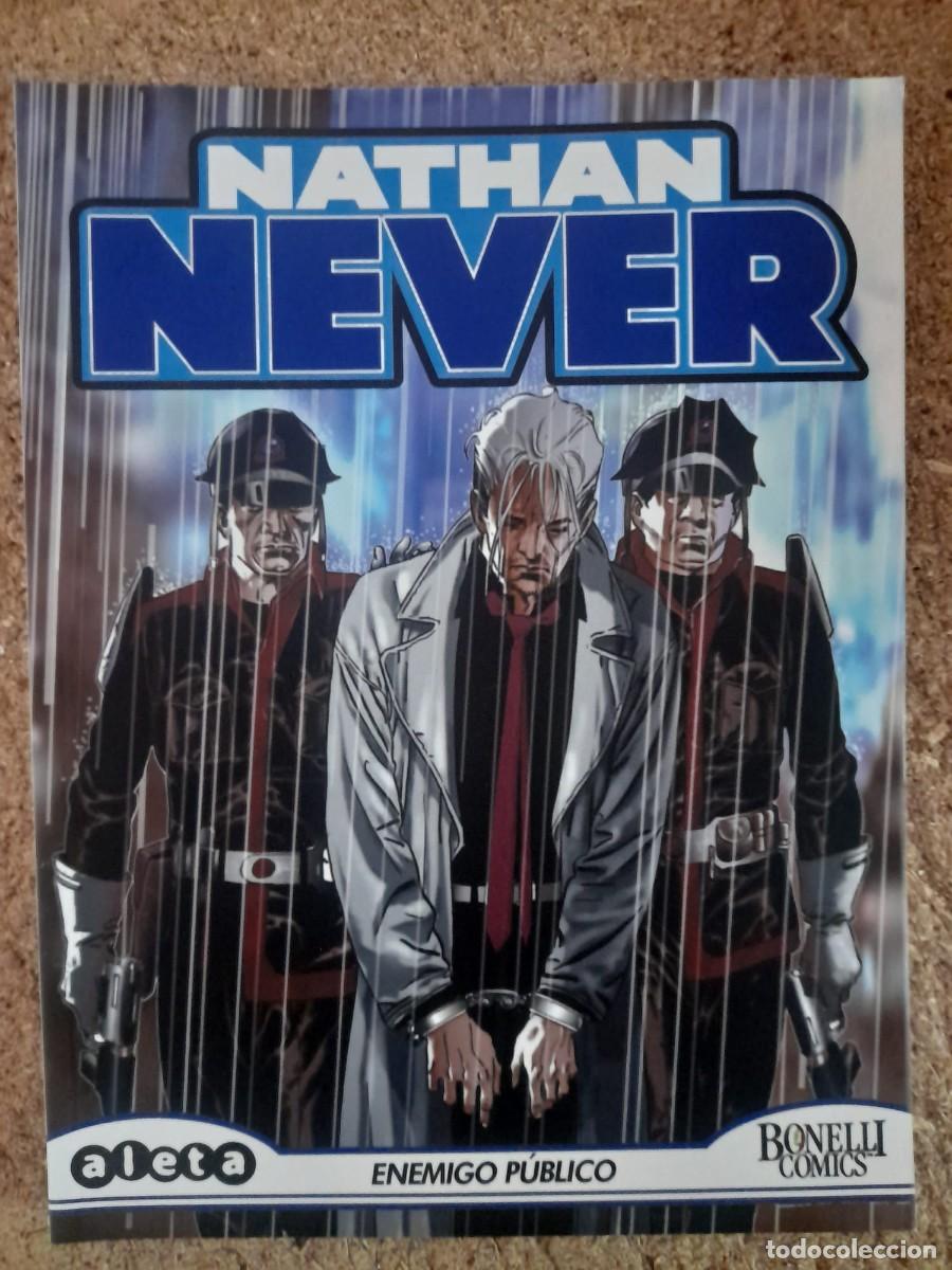 C&oacute;mics: Nathan Never 25.Enemigo Publico.Bonelli.Aleta - Foto 1
