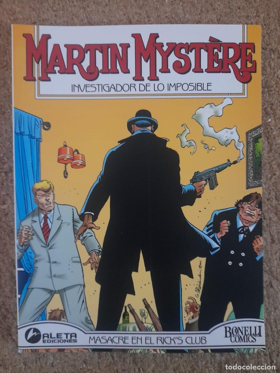 C&oacute;mics: Martin Mystere 20.Masacre En El Ricks Club.Bonelli.Aleta - Foto 1