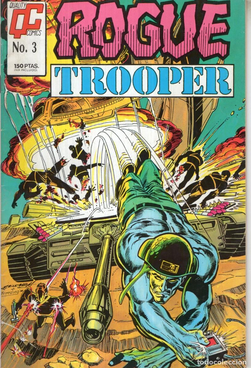 C&oacute;mics: ROGUE TROOPER 2&ordf; SERIE COMPLETA N&ordm; 1 AL 5 - M. C. EDICIONES - BUEN ESTADO - Foto 4