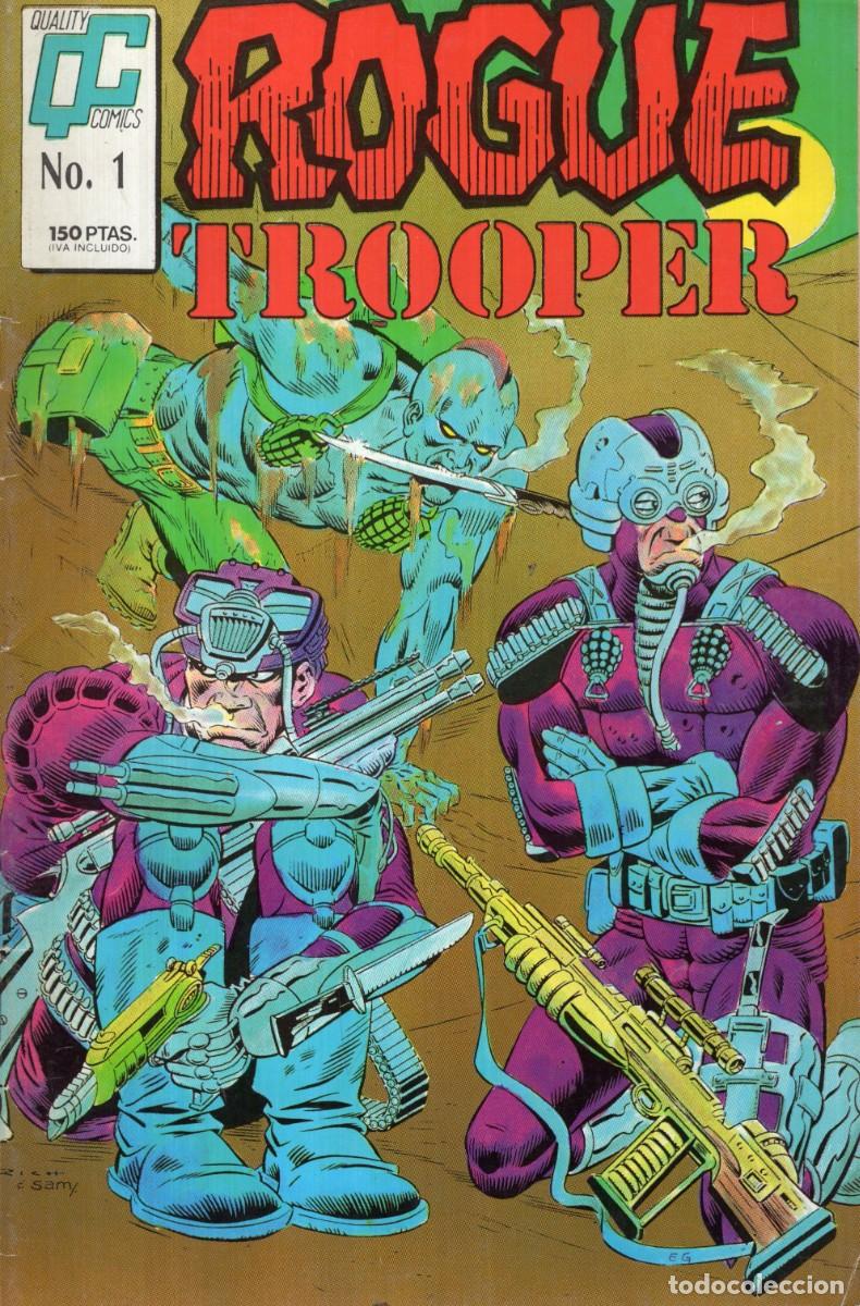C&oacute;mics: ROGUE TROOPER 2&ordf; SERIE N&ordm; 1 - M. C. EDICIONES - BUEN ESTADO - Foto 1