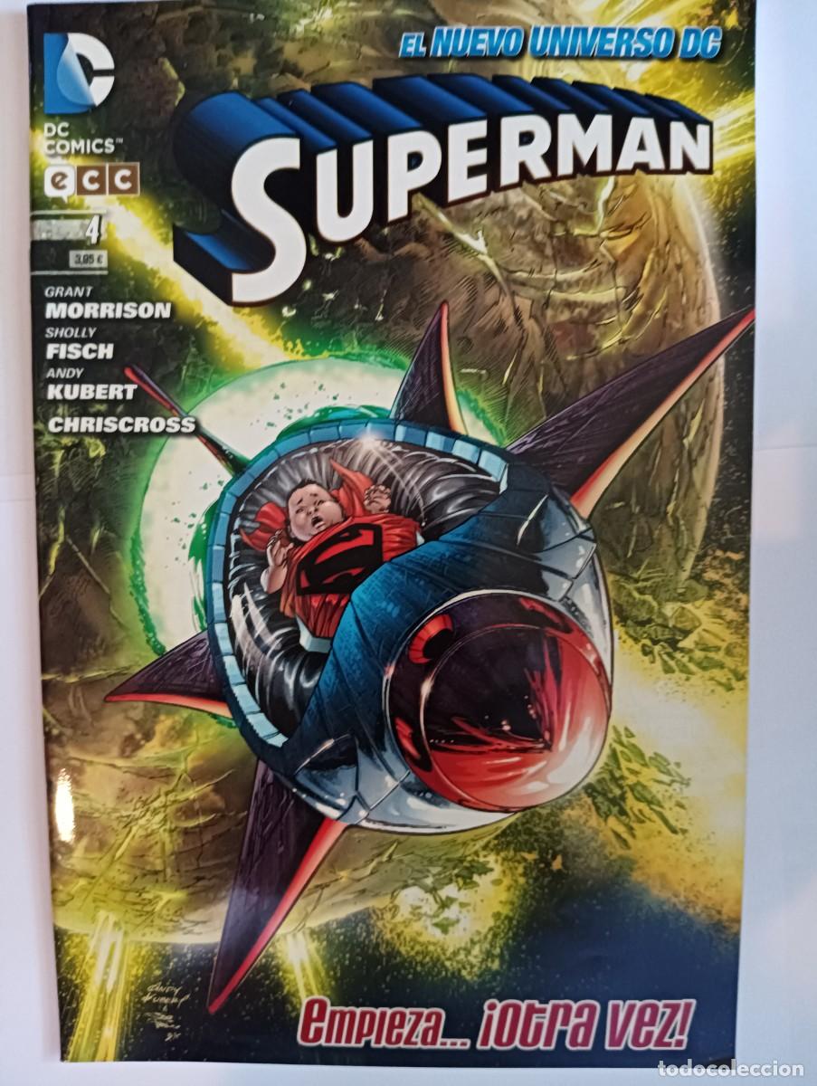 C&oacute;mics: SUPERMAN N&ordm; 4 EL NUEVO UNIVERSO DC - ECC - Foto 1