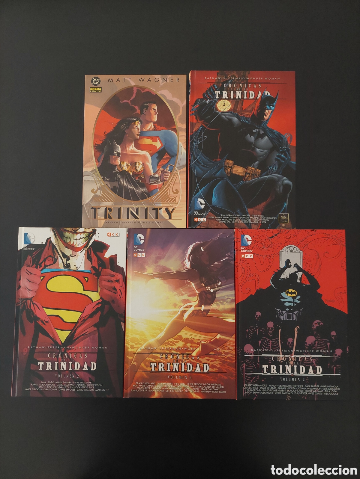 C&oacute;mics: TRINITY (MATT WAGNER). CR&Oacute;NICAS DE LA TRINIDAD (4 TOMOS) - Foto 1