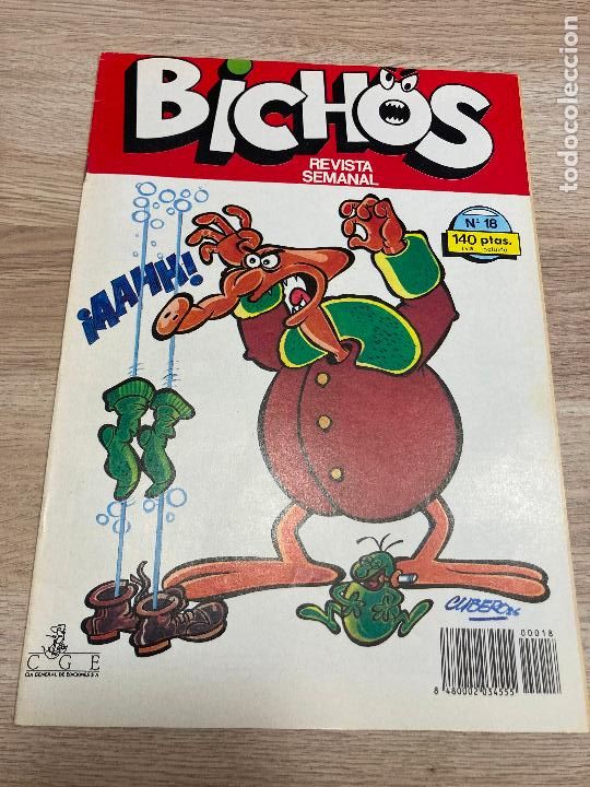 C&oacute;mics: BICHOS N&ordm; 18. CUBERO. CGE 1986 - Foto 1