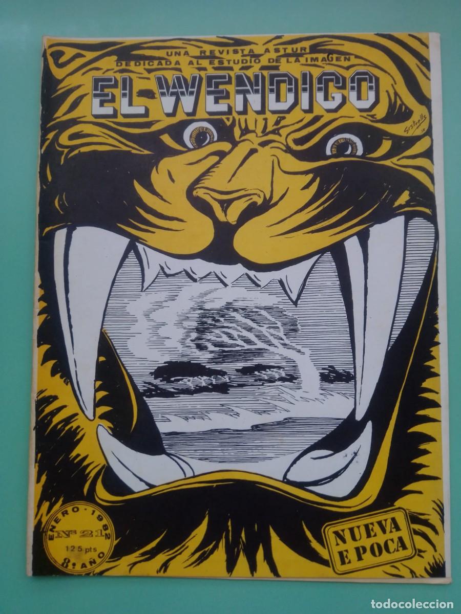 C&oacute;mics: El Wendigo. Estudio de C&oacute;mics y Comix. N&ordm; 21. Enero 1982 - Foto 1