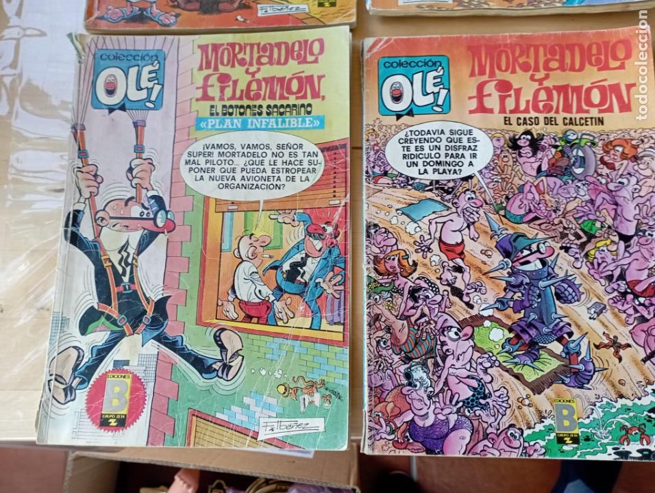 C&oacute;mics: LOTE MORTADELO Y FILEMON 1&ordf; EDICIONES - Foto 4
