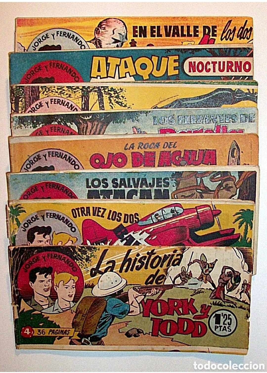 C&oacute;mics: JORGE Y FERNANDO. 8 N&uacute;meros originales - Foto 1