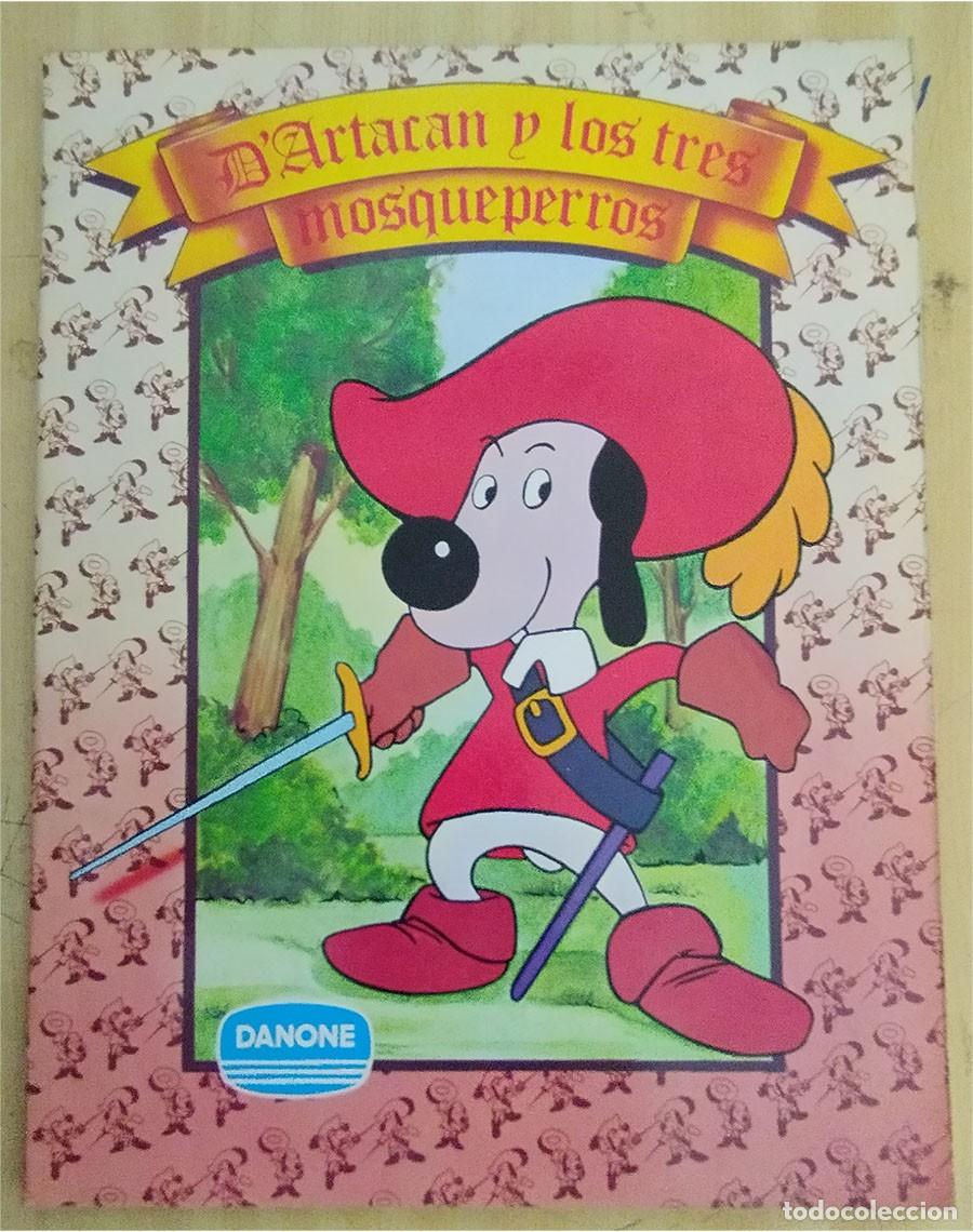 C&oacute;mics: D&acute;ARTACAN Y LOS TRES MOSQUEPERROS PROMOCION DANONE 1981 PASTA SEMIRIGIDA 77 PAGINAS COLOR