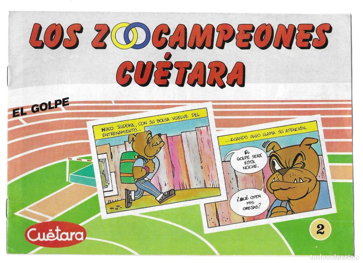 C&oacute;mics: CU&Eacute;TARA -- LOS ZOOCAMPEONES N&ordm; 2 EL GOLPE - Foto 1