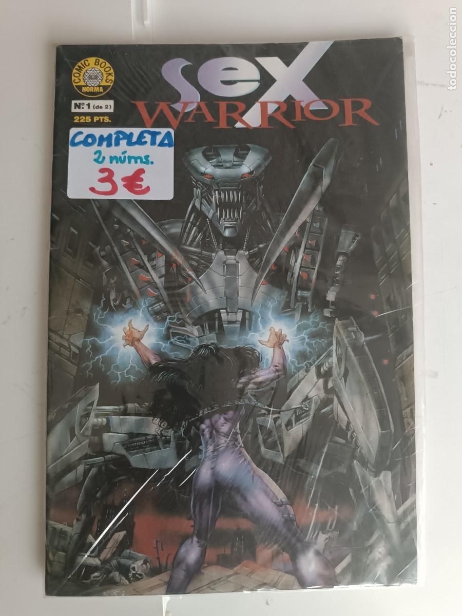 C&oacute;mics: SEX WARRIOR. &iexcl;&iexcl;COLECCI&Oacute;N COMPLETA!! .DOS N&Uacute;MEROS. N&ordm; 1 Y 2. - Foto 1