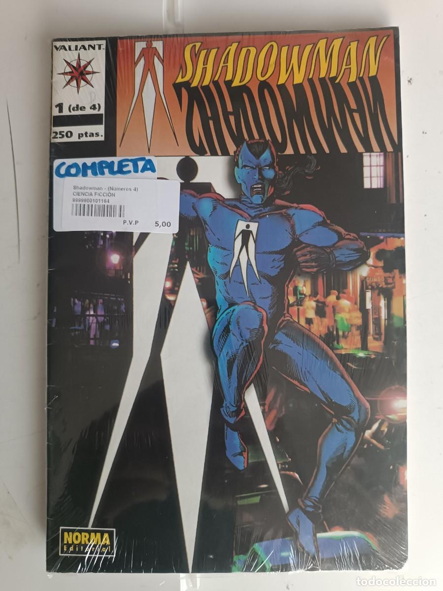C&oacute;mics: SHADOWMAN COLECION COMPLETA 1-2-3-4 NORMA EDITORIAL VALIANT - Foto 1