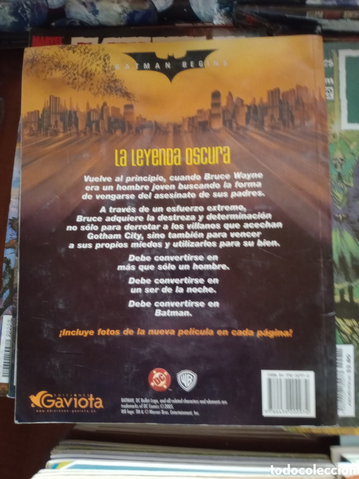 C&oacute;mics: Batman begins El &aacute;lbum de la pel&iacute;cula cj91 - Foto 2