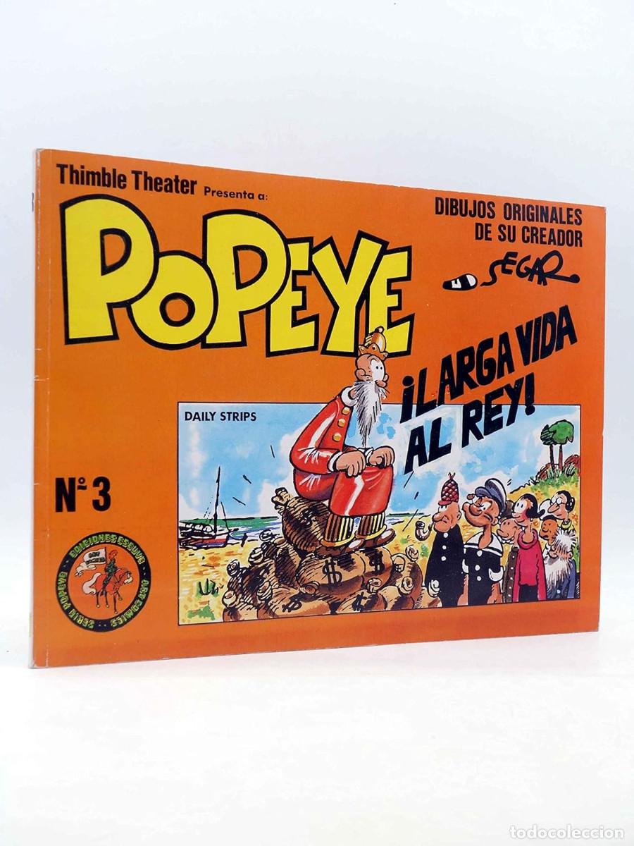 C&oacute;mics: POPEYE &iexcl;LARGA VIDA AL REY! NUM 3 ISBN 9788487301469 - Foto 1