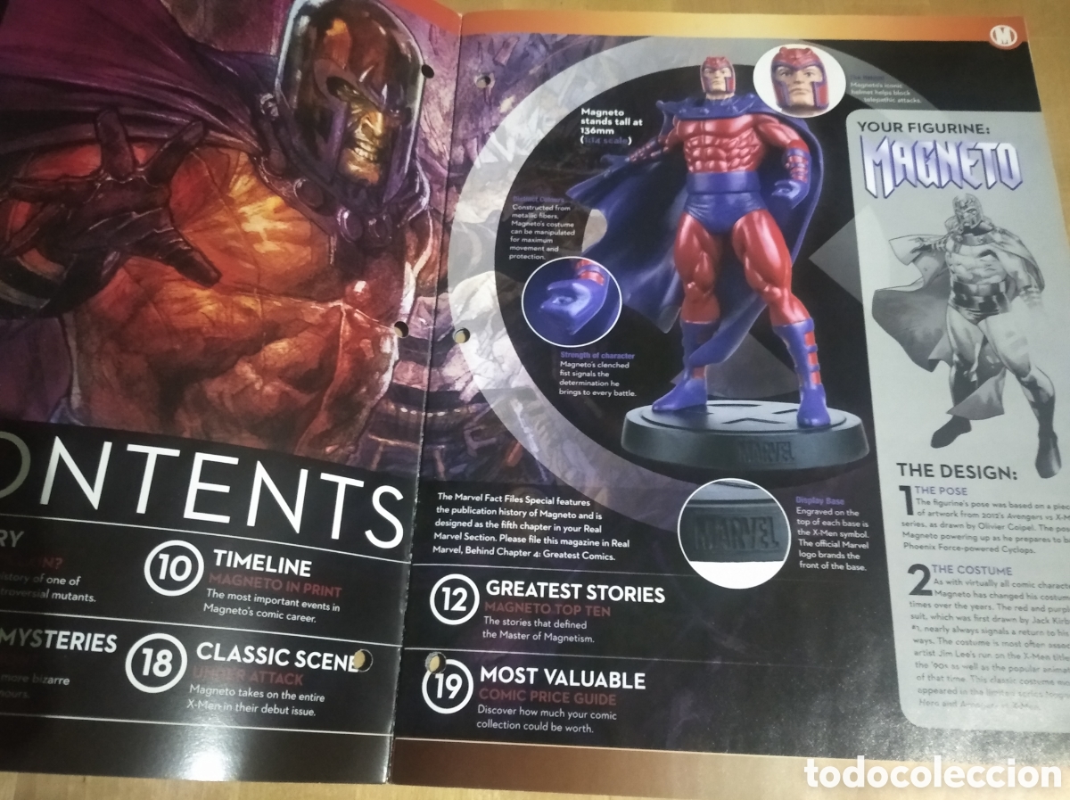 C&oacute;mics: Marvel Fact files 2014. Magneto Special Chapter 5. Fasc&iacute;culo # X-Men - Foto 3