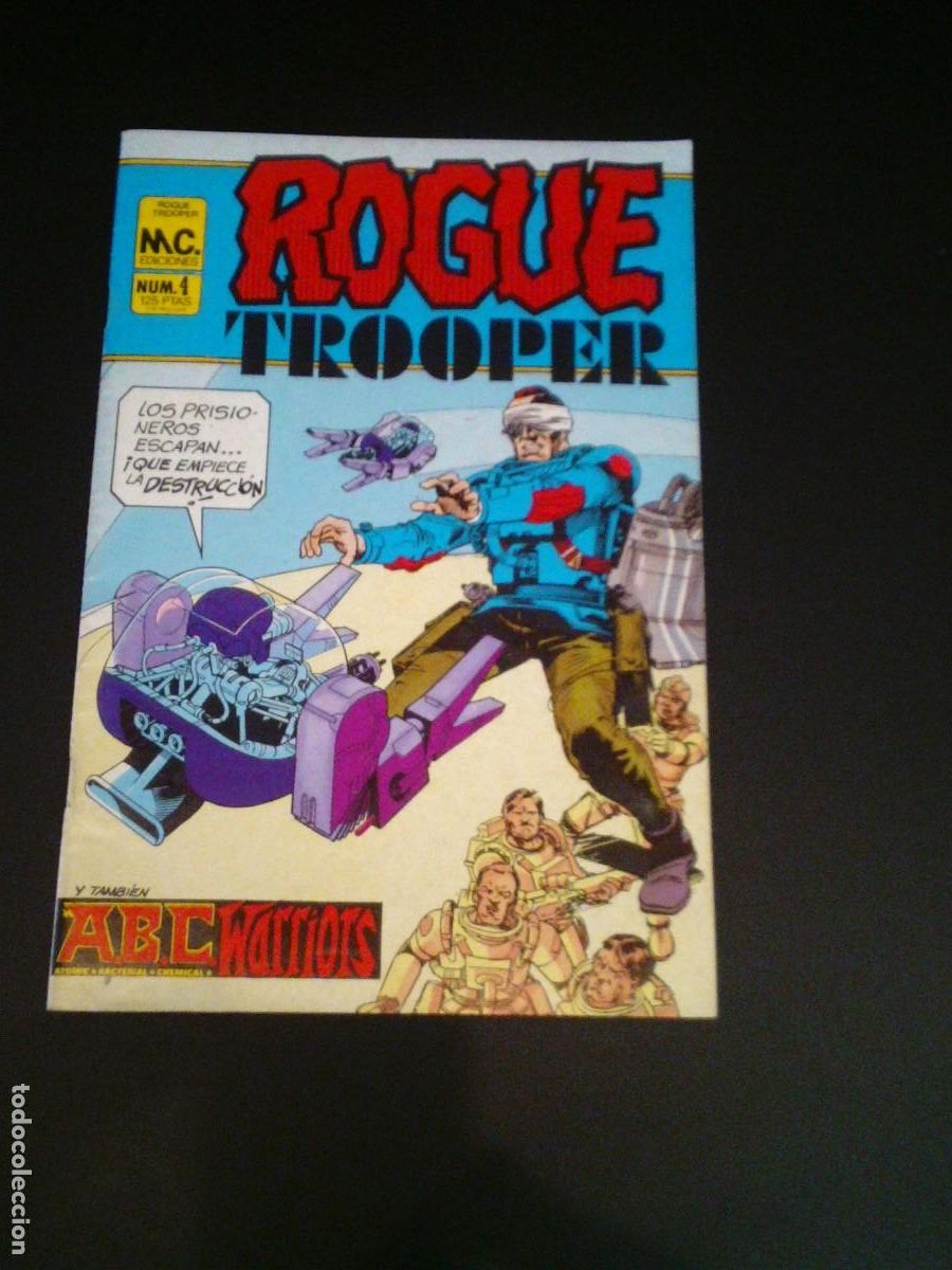 C&oacute;mics: ROGUE TROOPER - NUMERO 4 - EDICINES MC - BUEN ESTADO - GORBAUD -cj203 - Foto 1