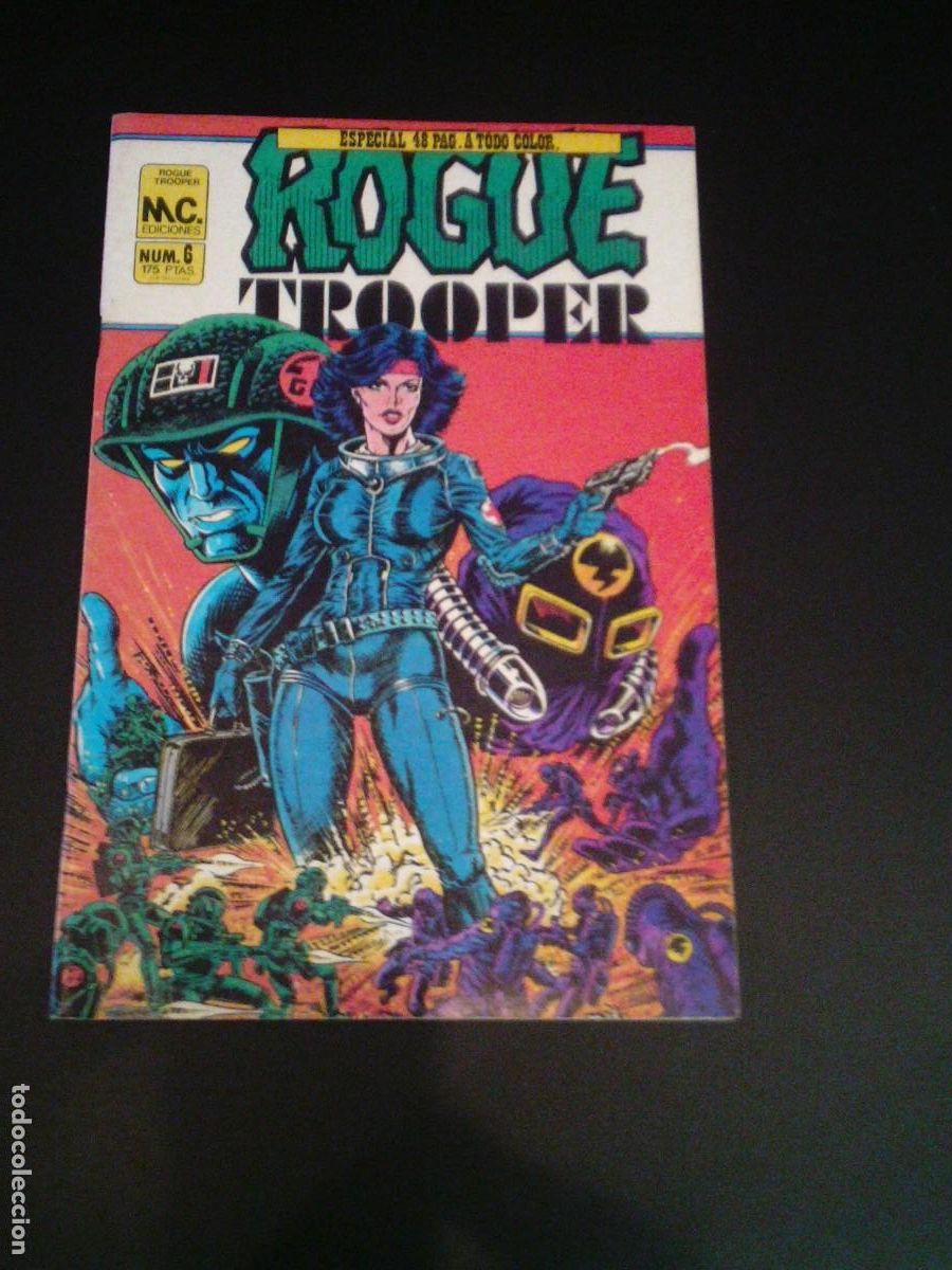 C&oacute;mics: ROGUE TROOPER - NUMERO 6 - EDICINES MC - BUEN ESTADO - GORBAUD -cj203 - Foto 1