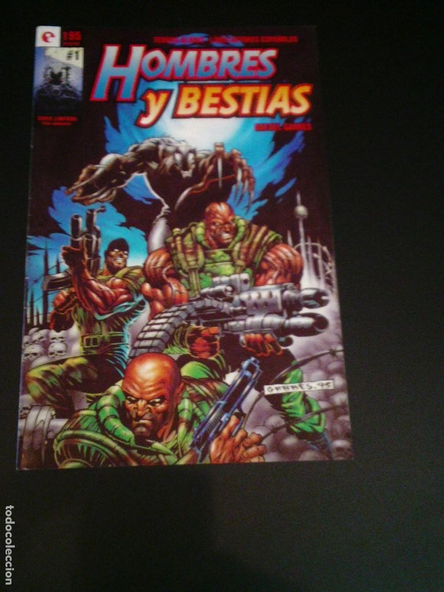 Fumetti: HOMBRES Y BESTIAS - NUMERO 1 - EDICIONES GLENAT - BUEN ESTADO - GORBAUD -cj203
