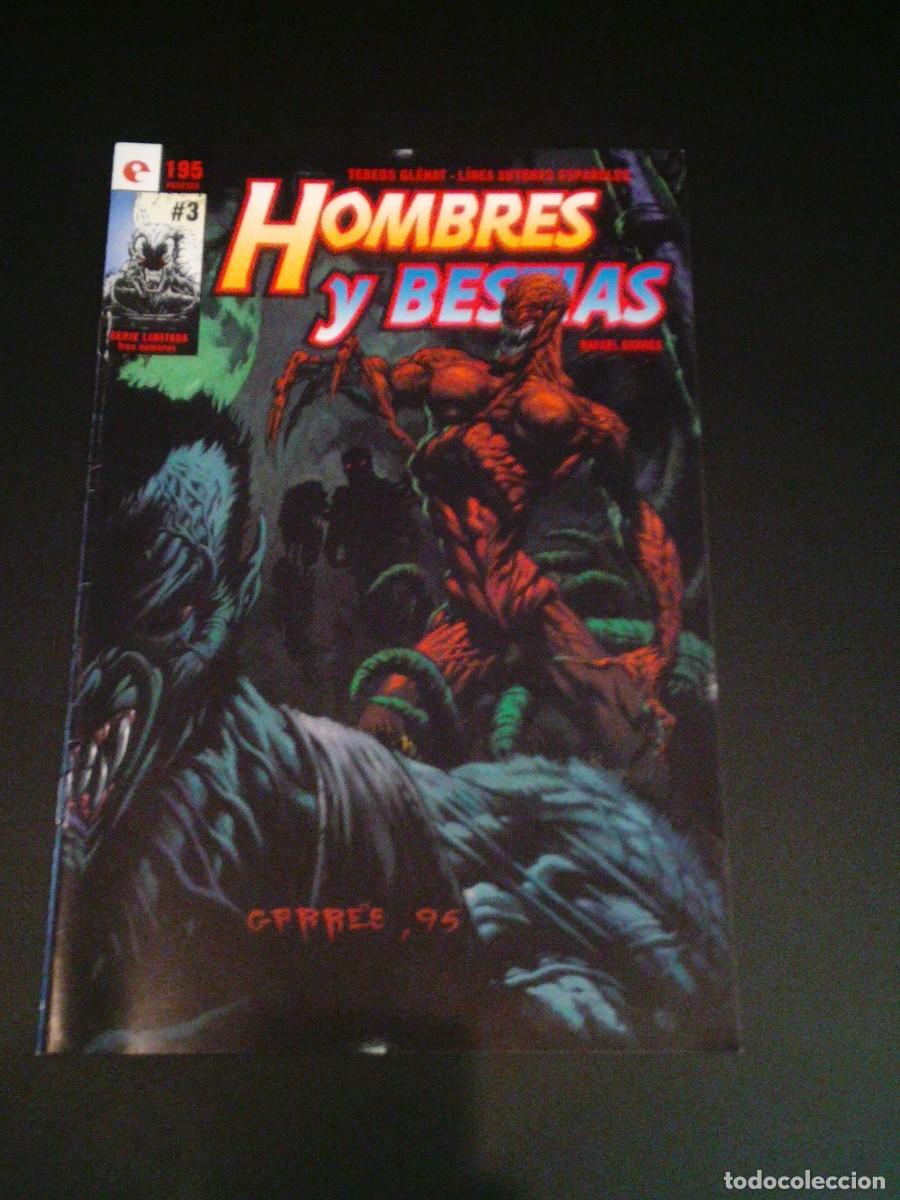 Fumetti: HOMBRES Y BESTIAS - NUMERO 3 - EDICIONES GLENAT - BUEN ESTADO - GORBAUD -cj203