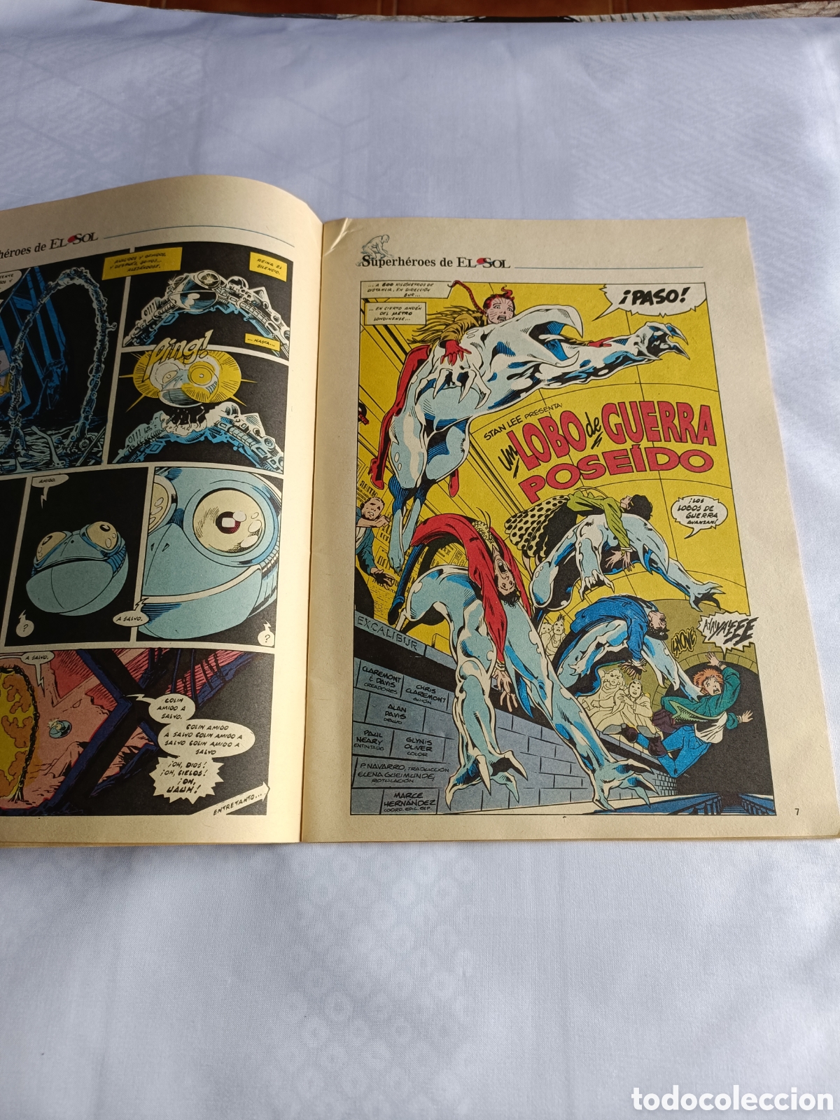 C&oacute;mics: Excalibur. Los comics de El Sol. N&deg; 2 - Foto 4