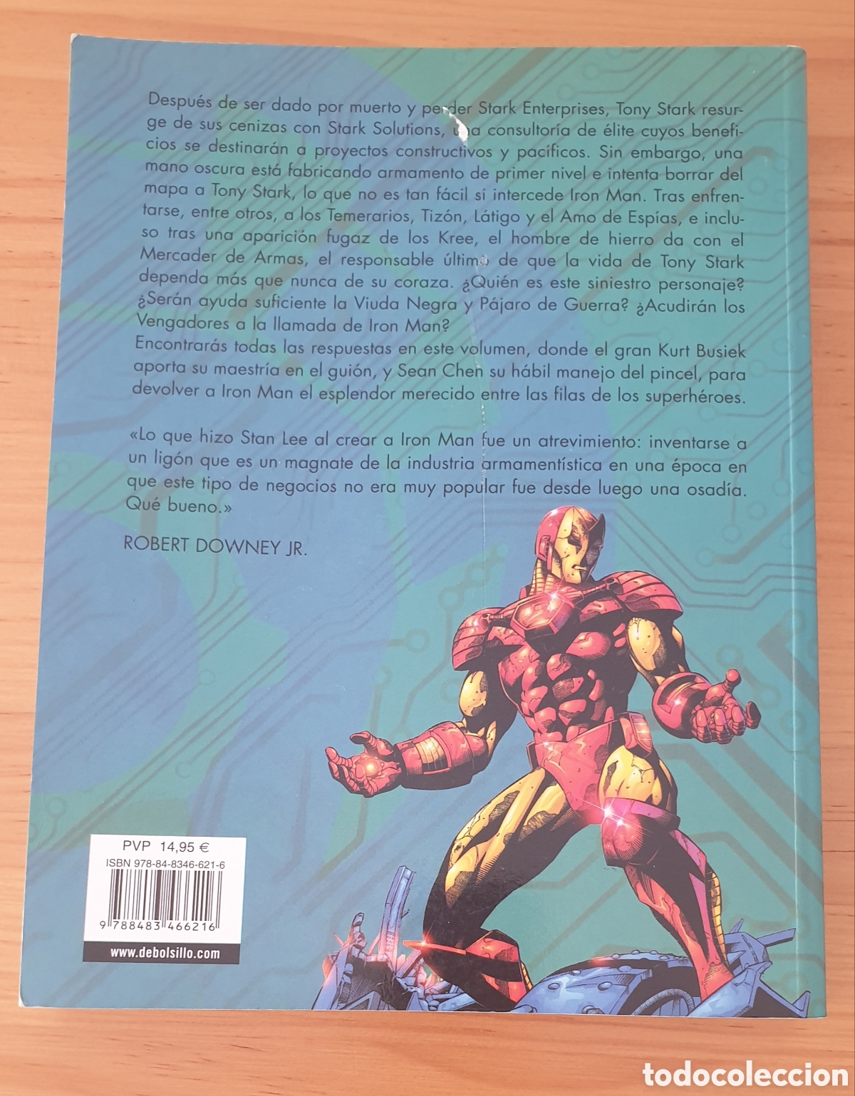 C&oacute;mics: Iron Man 724. Best Seller. Panini C&oacute;mics. De bolsillo.2008 - Foto 2