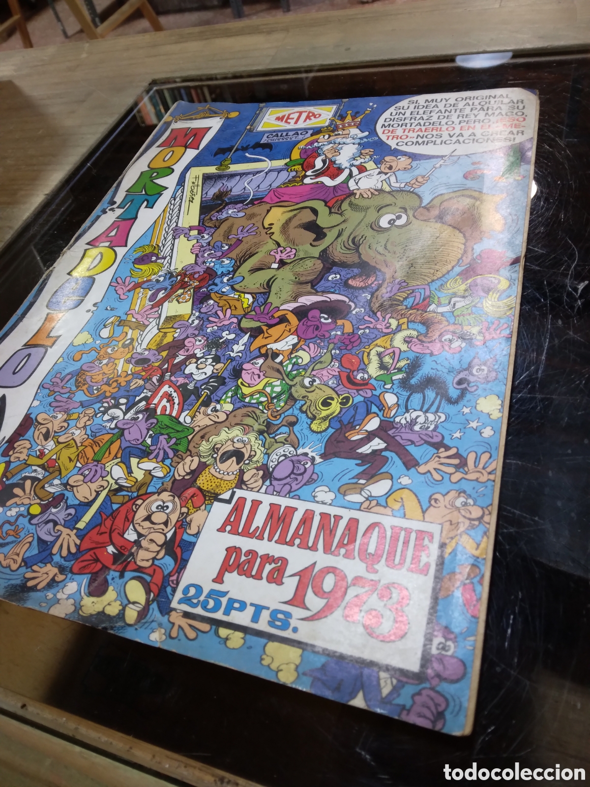 C&oacute;mics: Mortadelo, Alamanaque 1973, 25 pesetas, - Foto 1