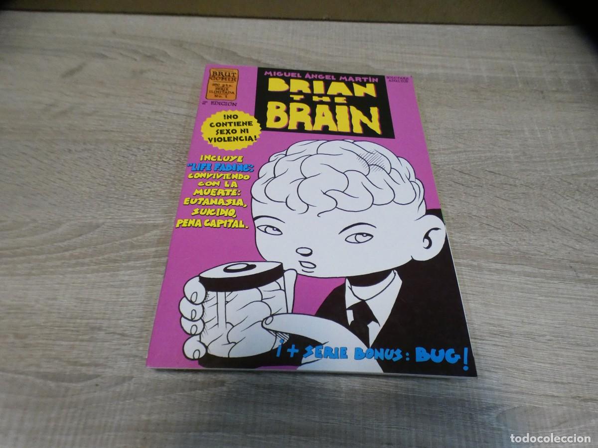 C&oacute;mics: ARKANSAS1980 COMIC SPAIN ESTADO DECENTE BRIAN THE BRAIN 1 - Foto 1