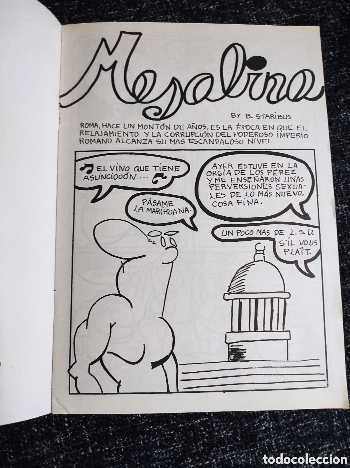 C&oacute;mics: MESALINA COMIC / DIBUJOS B. STARIBUS - Foto 2