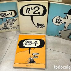 Cómics: LOTE DE 4 LIBROS DE FORGES, PRIMERA EDICIÓN