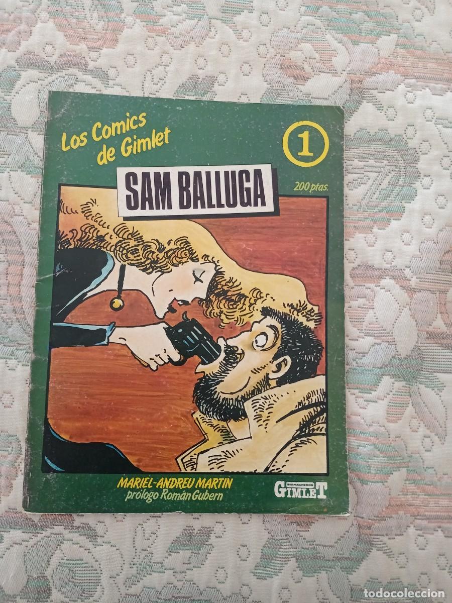 C&oacute;mics: SAM BALLUGA, DE MARIEL Y ANDREU MARTIN (LOS COMICS DE GIMLET) - Foto 1
