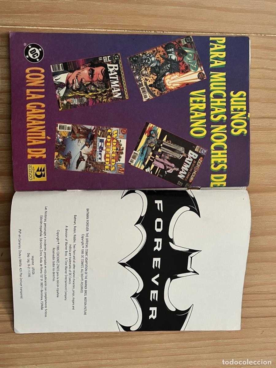 C&oacute;mics: CV6. COMIC ADAPTACI&Oacute;N OFICIAL DE LA PEL&Iacute;CULA BATMAN FOREVER - Foto 5