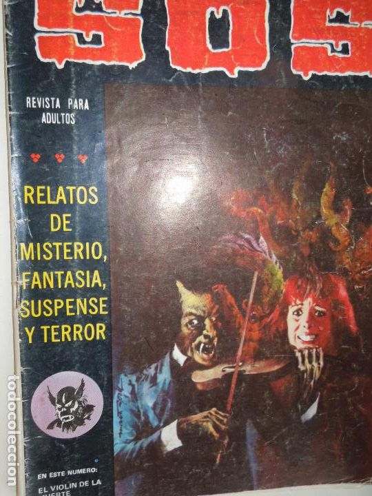 C&oacute;mics: SOS REVISTA PARA ADULTOS N&ordm; 27 - EL VIOLIN DE LA MUERTE - 2&ordf; &Eacute;POCA- VALENCIANA
