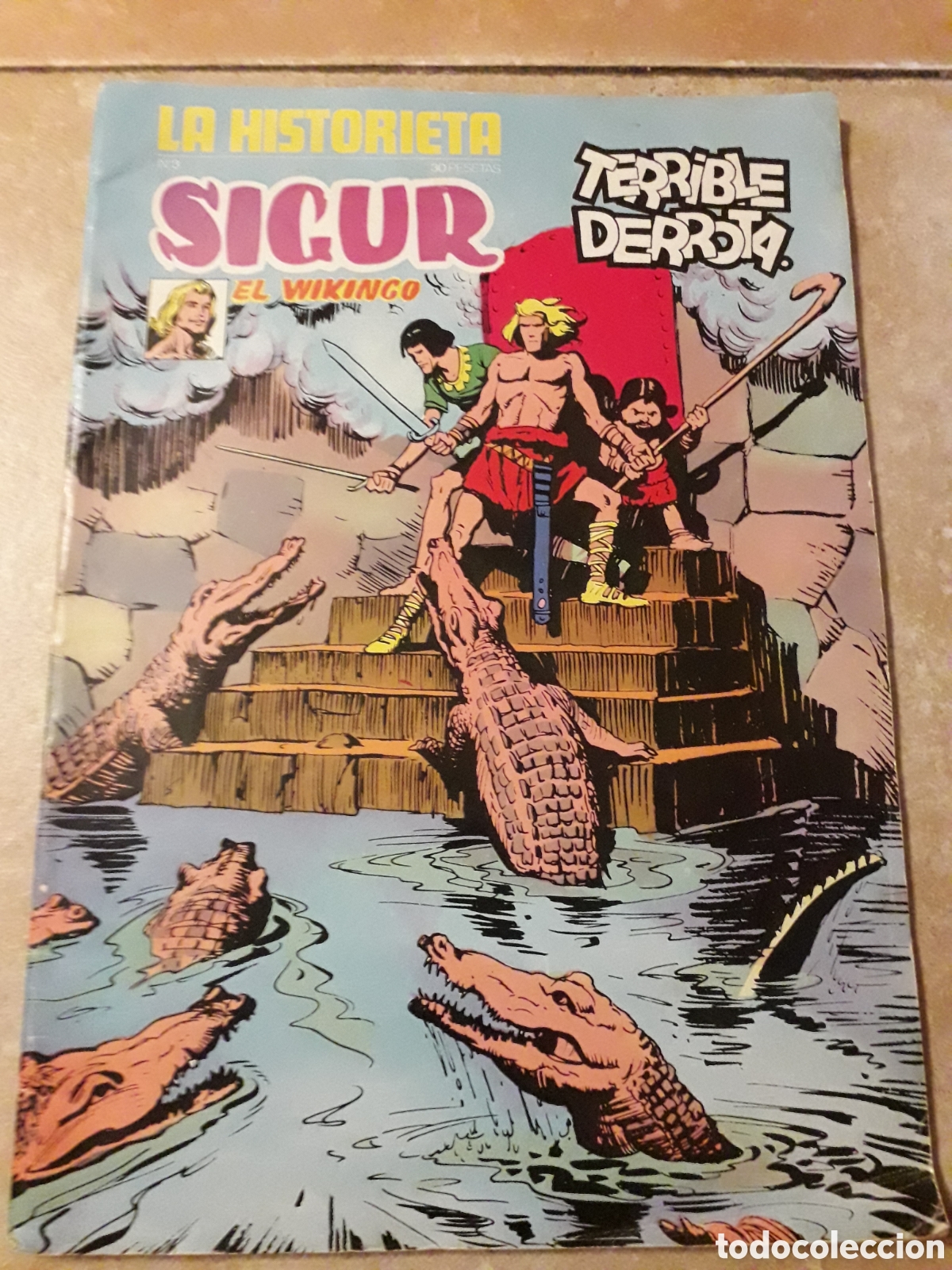 C&oacute;mics: Sigur el vikingo. Terrible p&eacute;rdida. Incluye poster - Foto 1