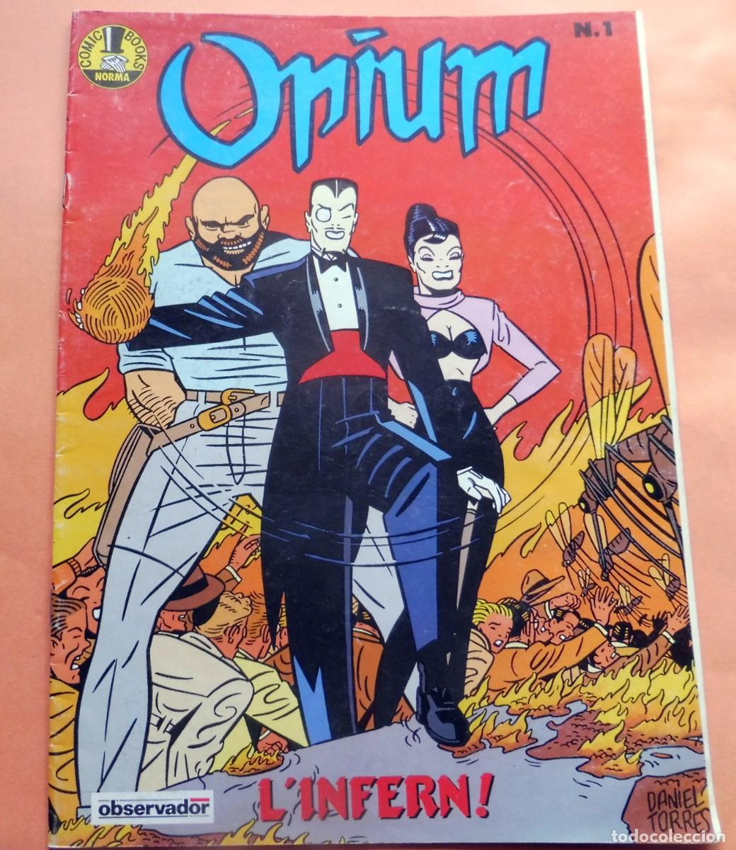 C&oacute;mics: OPIUM N&ordm; 1 - DANIEL TORRES - LINFERN - EN CATALAN - EN BUEN ESTADO - Foto 1
