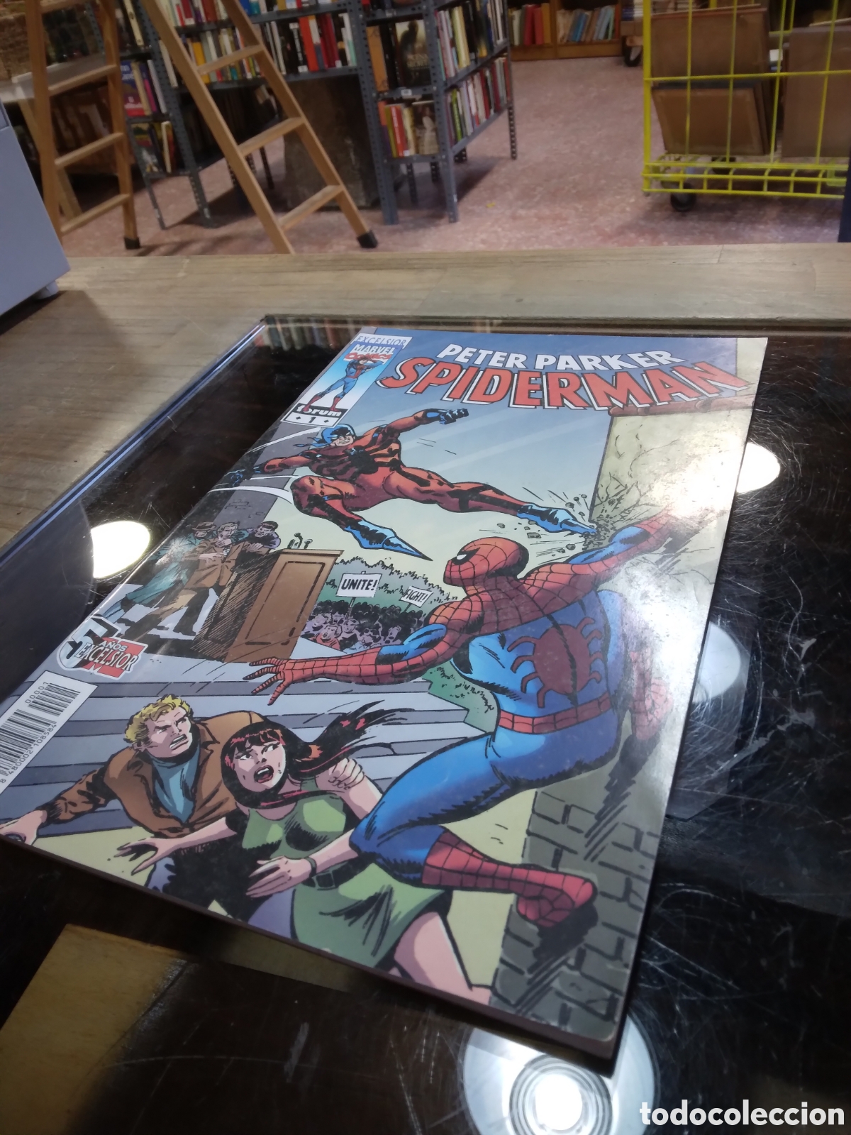 C&oacute;mics: Peter Parker, Spiderman, Marvel Comics Forum 1, Grapa 1B - Foto 1