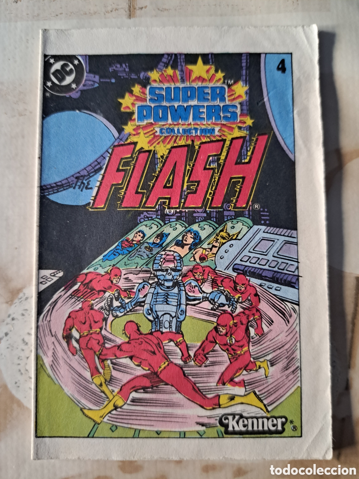 C&oacute;mics: Mini Comic DC Super Powers Flash #4 Kenner - Foto 1