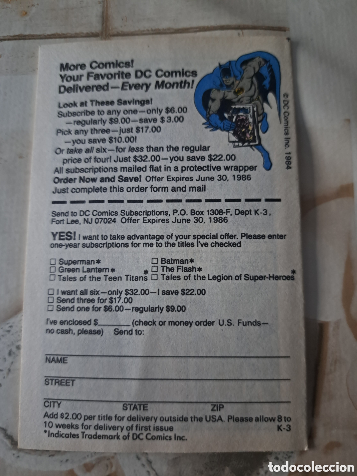 C&oacute;mics: Mini Comic DC Super Powers Kenner Firestorm #16 - Foto 2