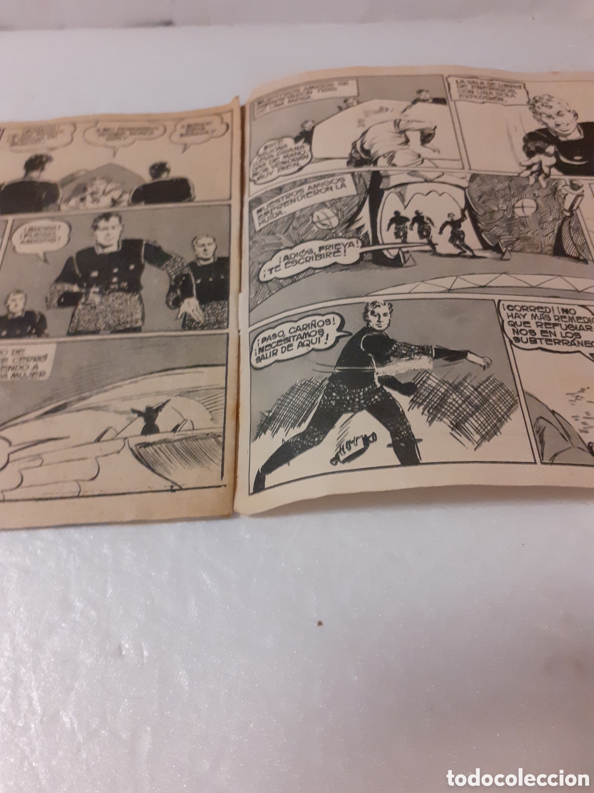 C&oacute;mics: DIEGO VALOR N 15 LA DIOSA DEL RAYO EDIC CID ORIGINAL - Foto 3