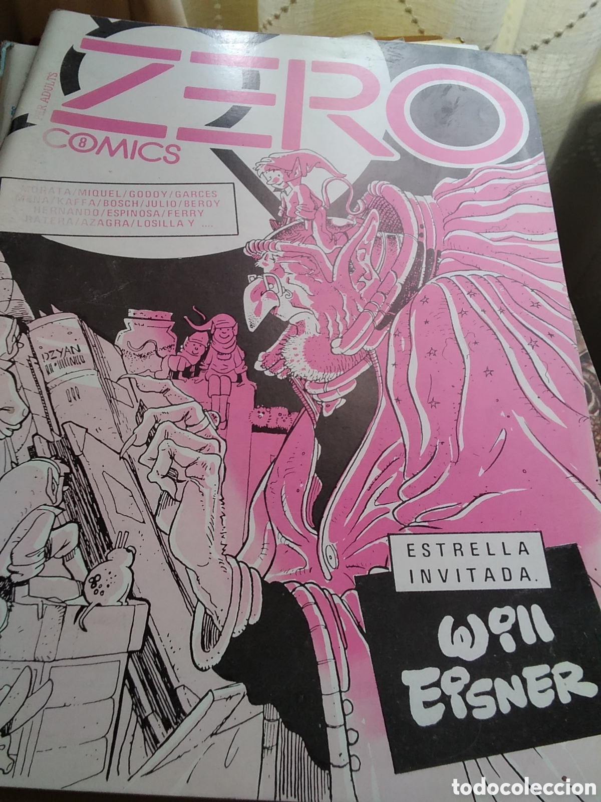 C&oacute;mics: Zero comics fanzine n&uacute;mero 8 especial Will eisner a&ntilde;o 1981 - Foto 1